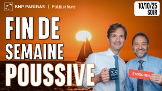 Fin De Semaine Poussive Pour Les Indices - 100 % Marchés - 10102025 - S