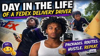 Day In The Life of a FedEx Driver (You Won’t Believe This Route)