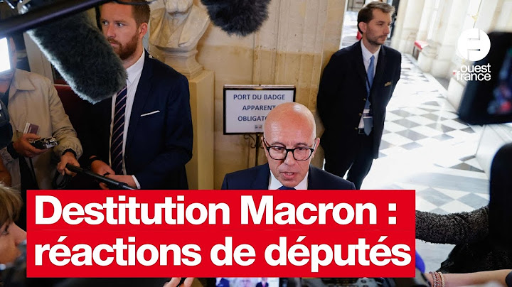 Demande de destitution d'Emmanuel Macron : réactions de députés