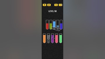 Water sort puzzle level 50