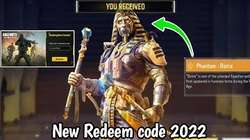 August 2022 Working New Redeem code cod mobile 2022 | Redeem code codm 2022 | cod mobile Redeem code