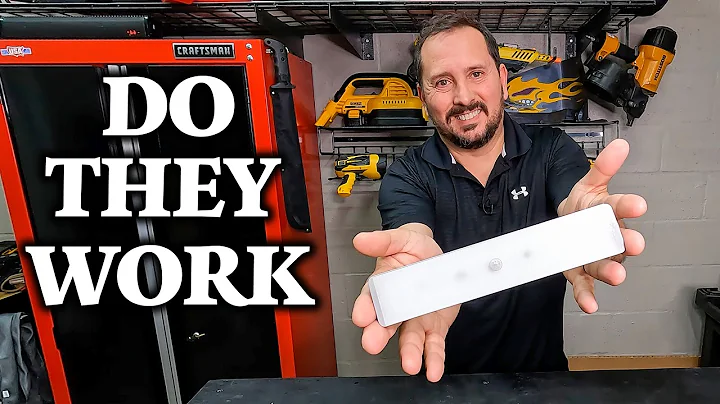 LED Closet Light, 24-LED Dimmer Rechargeable Motion Sensor Under Cabinet Lighting Wireless