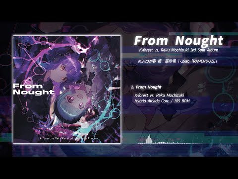 【M3-2024春】「From Nought」K-forest vs. Reku Mochizuki 3rd Split Album【XFD】