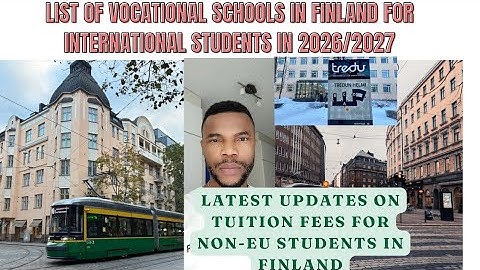 Top Vocational Schools for International Students For 2026/2027  in Finland
