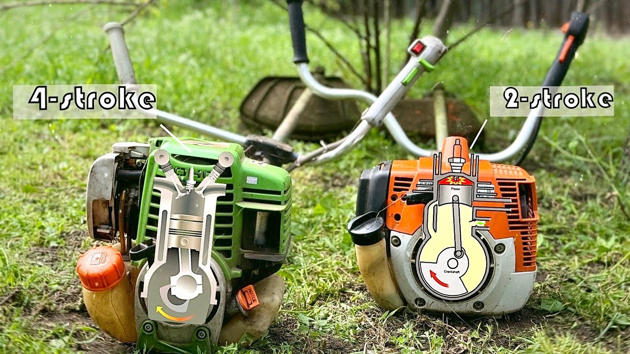 ЧТО ЛУЧШЕ? 4-Х  ИЛИ 2-Х ТАКТНАЯ МОТОКОСА