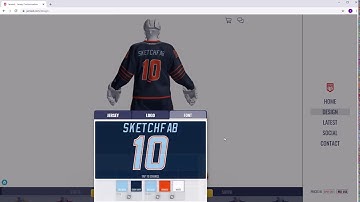 3D Configurator Jersied | Demo | Sketchfab