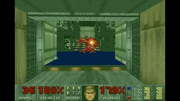 Doom - E1M6 Central Processing Ultra-Violence 100%