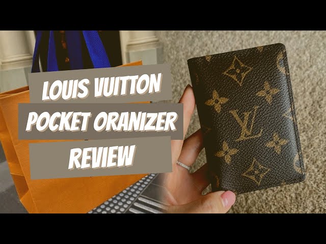 LOUIS VUITTON: POCKET ORGANISER (4 YEARS OF WEAR AND TEAR