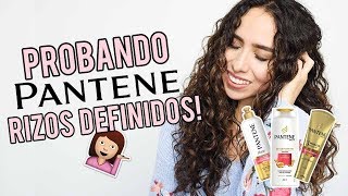 PROBANDO PANTENE RIZOS DEFINIDOS | RESEÑA PANTENE 3 MINUTE MIRACLE - YouTube
