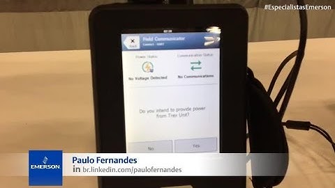 AMS Trex Device Communicator - Configuração de Instrumentos