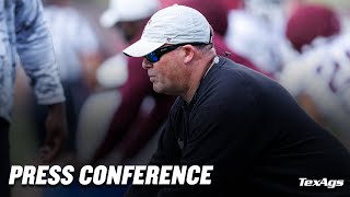 Press Conference: Texas A&M defensive coordinator Jay Bateman