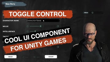 Unity UI Series / Part 4 - How To Design Toggle Control In Unity