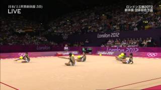 ロンドンオリンピック ２０１２新体操予選 Youtube