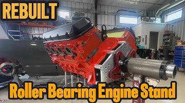 The Best Engine Stand Ever Made - On Roller Bearings