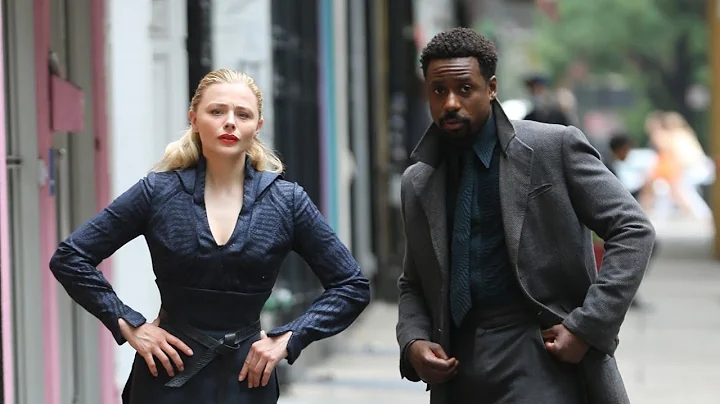 Chloe Moretz and Gary Carr film The Ballad of Ruby...