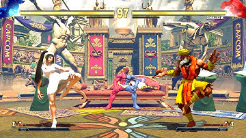Juri vs Dhalsim (Hardest AI) - Street Fighter V (PS5 4K 60FPS)