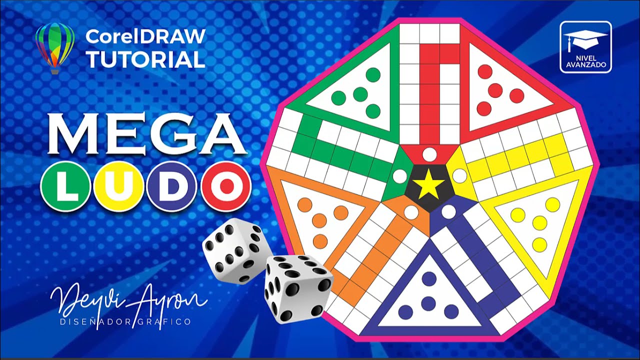Crear tu MEGA LUDO en CorelDraw 🦄FACIL🚀+ Link de descarga