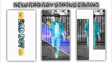 BadBoy & attitude status video editing 2021 in kinemaster | badboy status editing | status editing