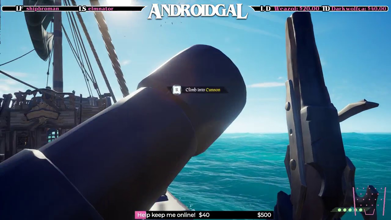 The Pirate Journey continues! Co-stream with @weazol