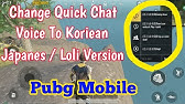 How To Change Voice in Pubg Mobile | Japanese, Anime, Korean ... - 