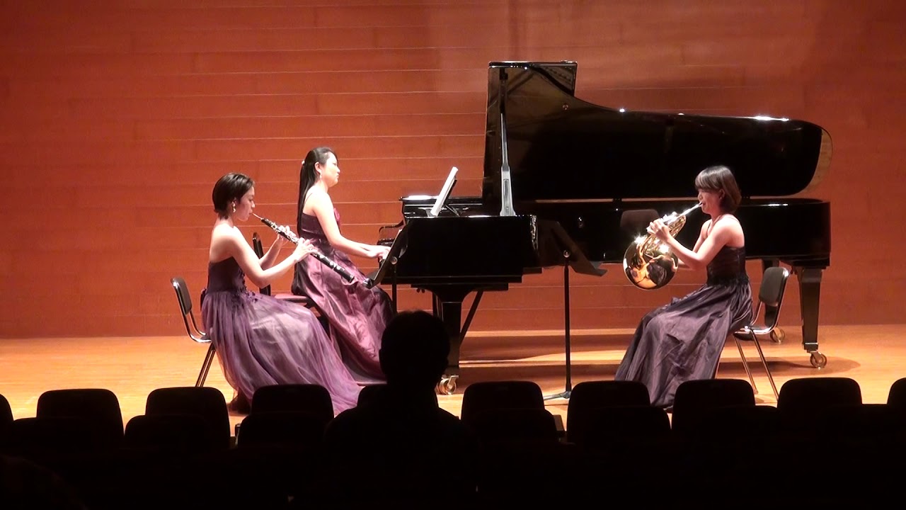 オーボエ、ホルンとピアノのための3重奏/ライネッケTrio for Piano, Oboe, and Horn, Op.188