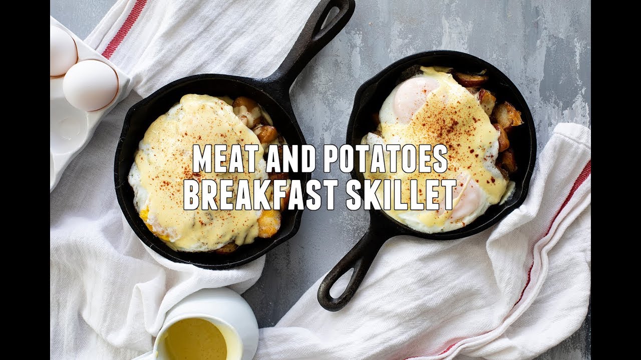 Meat and Potatoes Breakfast Skillet - YouTube