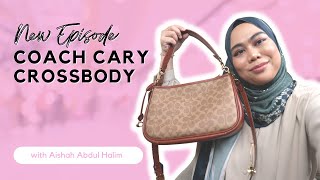 Episode 55: Coach Cary Crossbody In Signature Canvas in Tan Rust (CC438) Depth Review