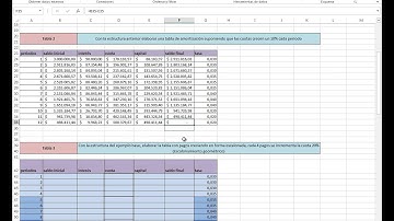5. Excel Financiero. Tema: Gradientes