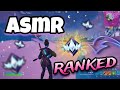 Asmr ranked sur fortnite  road to unreal     fact  je suis plat  1
