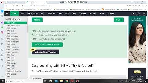 Introduction to HTML in W3School (Urdu/ Hindi) by Faiza Khan Info