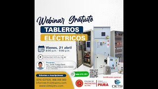 WEBINAR GRATUITO TABLEROS ELÉCTRICOS 2023