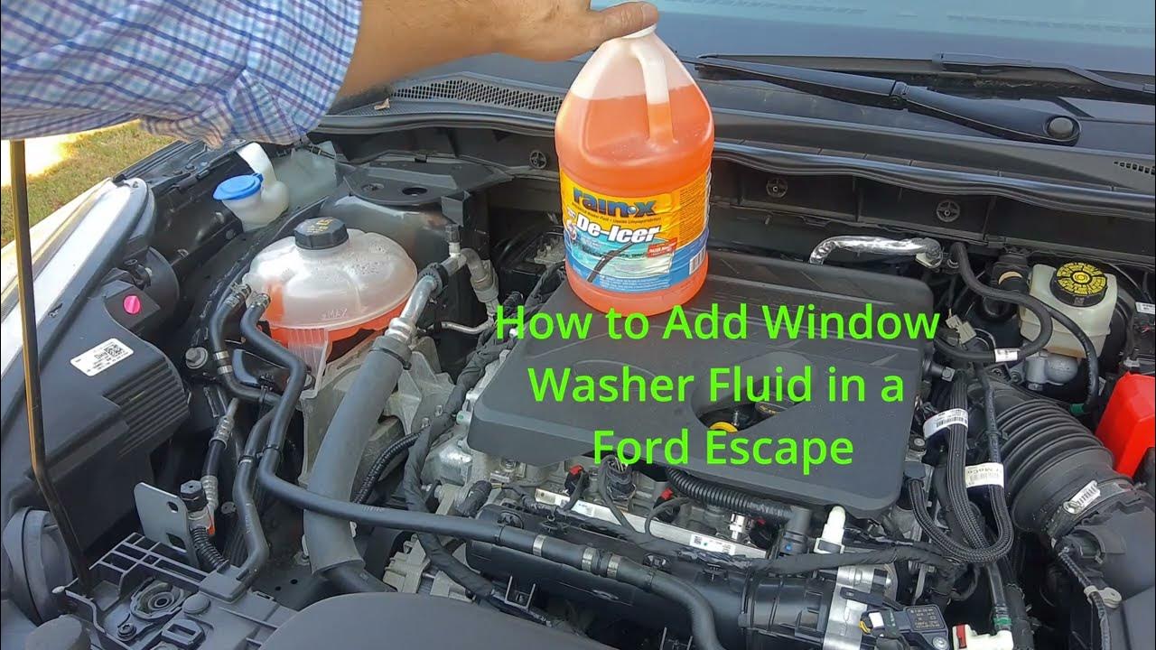 Windshield Washer Fluid w/De-Icer Motorcraft