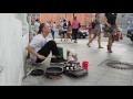 Busker in Moscow