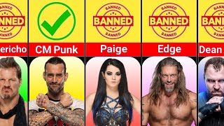 WWE Wrestlers who are banned from WWE forever