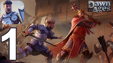 Dawn of Ages Medieval Games Gameplay Walkthrough Part 1 - Tutorial (Android, iOS)