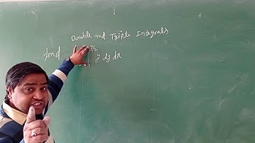 Double and Triple Integral Applied math 3