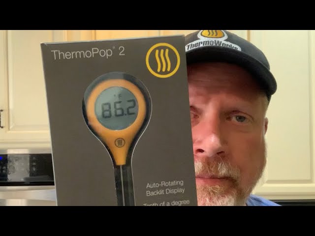 ThermoPop 2 Thermometer - Indigo Pool Patio BBQ