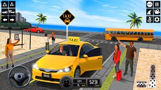 Dağda Taksi Sürüş Simülatörü - Offroad Taxi Sim 2022 - Android gameplay screenshot 3