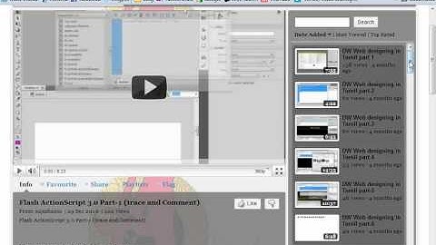 web designing using dreamweaver in Tamil part-9 how to add youtube videos