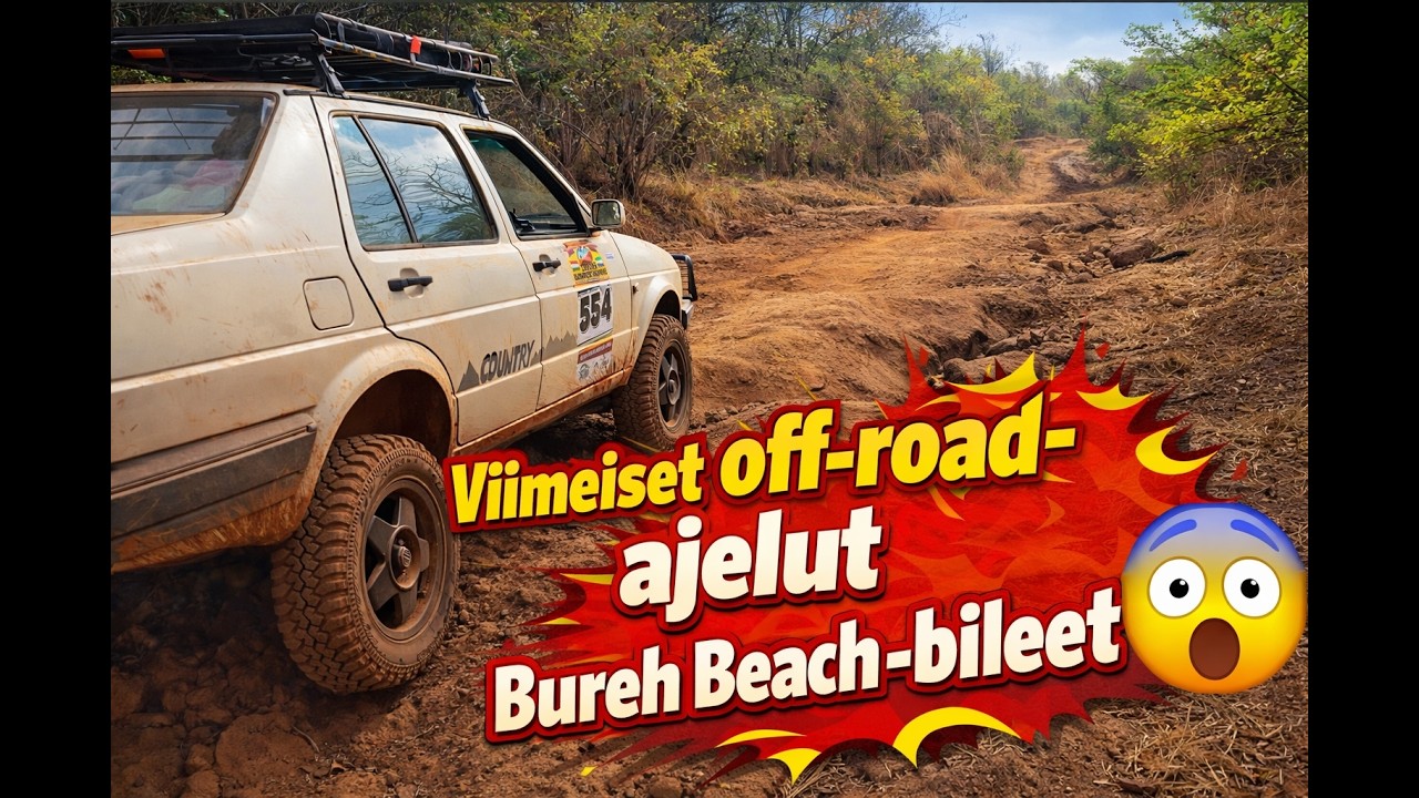 Budapest Bamako päivä 20  - viimeiset off roadit, Bureh Beach