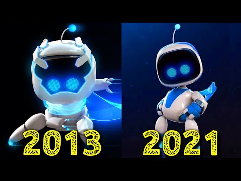 Evolution Of Astro Bot Games 2013-2021
