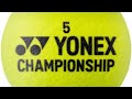 YONEXのボール(チャンピオンシップ)で練習