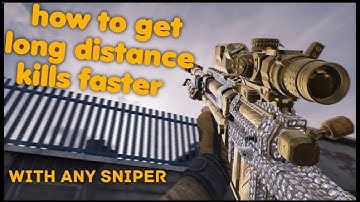 How to get long distance kills faster Call of duty mobile 📱
