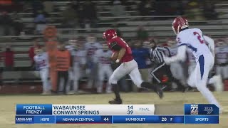 FOOTBALL FRENZY: Wabaunsee at Conway Springs