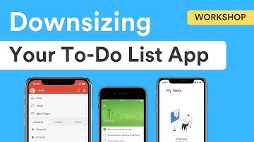 Downsizing To-Do List Apps