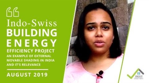 An Example of External Movable Shading in India and It’s Relevance