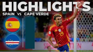  Spain vs Cape Verde HIGHLIGHTS GROUP (H) World Cup 2026