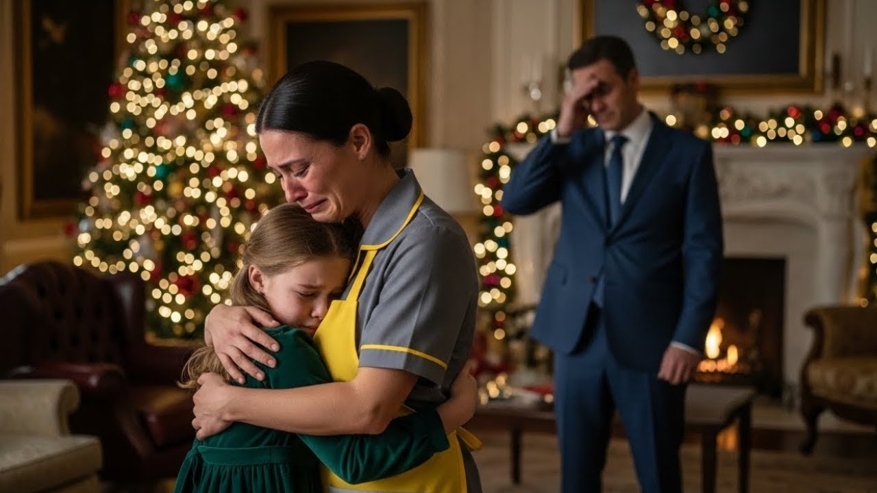 “Ci hanno cacciate, figlia. Niente Natale”, pianse la donna delle pulizie — lui sentì.
