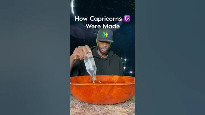 How Capricorns are made #shorts