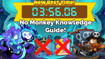Btd6 Race “Mermonkey Splashes In!” In 3:56.06 No Monkey Knowledge or Hero Guide!